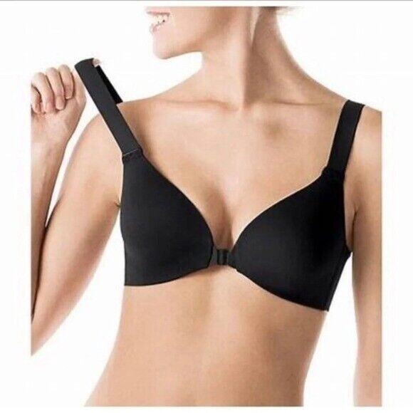 Spanx Solid Bra-Llelujah Black Underwire Bra Womens Size 38D B672 - Picture 1 of 5